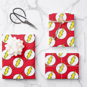 Feuille De Papier Cadeau Le Flash   Éclair