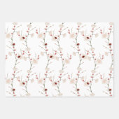 Feuille De Papier Cadeau Le Motif de Little Ladybug Boho (Devant)