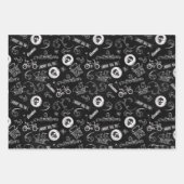 Feuille De Papier Cadeau Le Motif des icônes de Goonies (Devant)