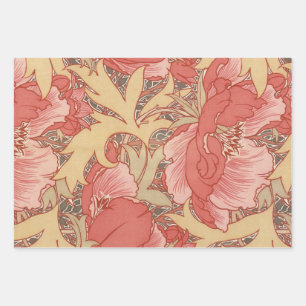 Feuille De Papier Cadeau Le Motif Floral Art nouveau de William Morris