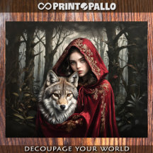 Le Petit Chaperon Rouge - 3 Decoupage