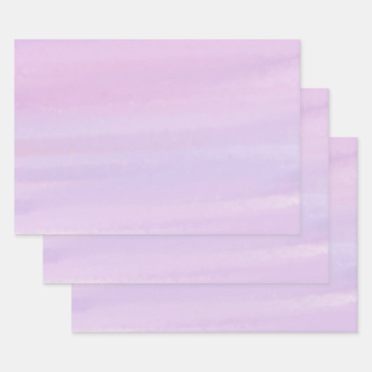 Feuille De Papier Cadeau Le Rose Lavender Est Ma Couleur Favorite (Lot)