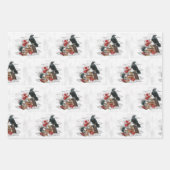 Feuille De Papier Cadeau Le royaume des corbeaux (Devant)