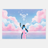 Feuille De Papier Cadeau Le Signal Trans (Devant 3)