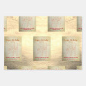 Feuille De Papier Cadeau "Le Soleil" M'Tarot Anniversaire (Devant)