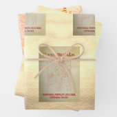 Feuille De Papier Cadeau "Le Soleil" M'Tarot Anniversaire (En situation)