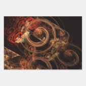 Feuille De Papier Cadeau Le son de la musique Art Abstrait (Devant)