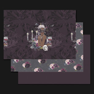 Feuille De Papier Cadeau Le Vampiress   Moody Gothic Vampy Glam Dark Skin