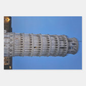 Feuille De Papier Cadeau Leaning Tower at Dusk (Devant 2)