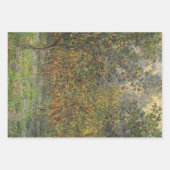 Feuille De Papier Cadeau Lemon Grove à Bordighera par Claude Monet (Devant 3)