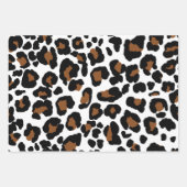 Feuille De Papier Cadeau Leopard Big Cat Fur Motif Imprimer (Devant)