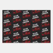 Feuille De Papier Cadeau L'équipe G-Team (Devant)