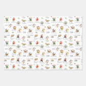 Feuille De Papier Cadeau Les 12 jours de Noël | Vacances (Devant)