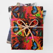 Feuille De Papier Cadeau Les ailes d'un conte équitable (En situation)