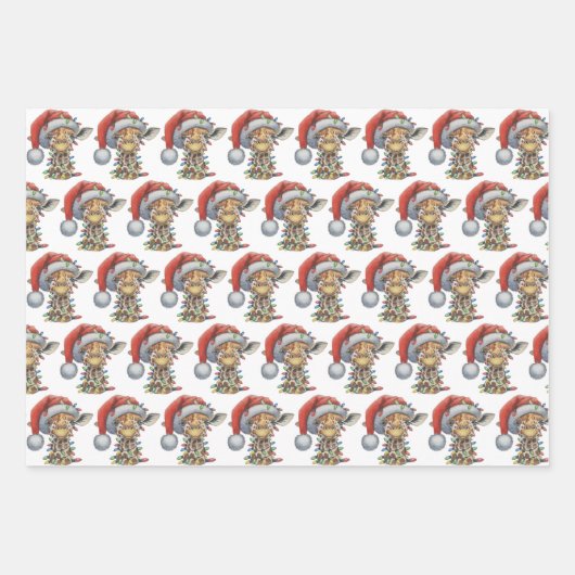 Feuille De Papier Cadeau Les amis festifs (Devant 3)