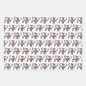 Feuille De Papier Cadeau Les amis festifs (Devant 2)