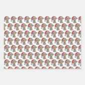 Feuille De Papier Cadeau Les amis festifs (Devant)