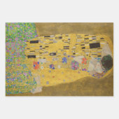 Feuille De Papier Cadeau Les amoureux embrasser Embrace par Gustav Klimt (Devant)