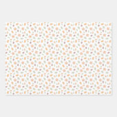 Feuille De Papier Cadeau Les animaux des bois tombent (Devant)