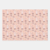 Feuille De Papier Cadeau Les animaux des bois tombent (Devant 2)