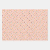 Feuille De Papier Cadeau Les animaux des bois tombent (Devant)