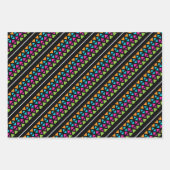 Feuille De Papier Cadeau Les années 80 personnalisées (Devant 2)