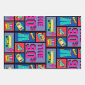 Feuille De Papier Cadeau Les années 90 (Devant 2)