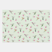 Feuille De Papier Cadeau Les colibris d'Anna (Devant)