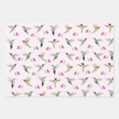 Feuille De Papier Cadeau Les colibris d'Anna (Devant)