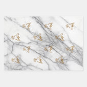 Feuille De Papier Cadeau Les colombes (Devant)