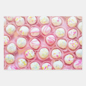 Feuille De Papier Cadeau Les délices de Cupcake (Devant 2)