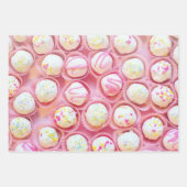 Feuille De Papier Cadeau Les délices de Cupcake (Devant)