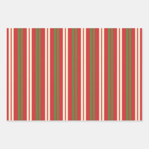 Feuille De Papier Cadeau Les fêtes de Noël rétro dans le vert d'olive, l