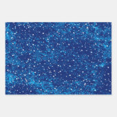 Feuille De Papier Cadeau Les flocons de neige, sans Tabby (Devant 2)