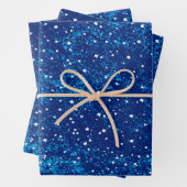 Feuille De Papier Cadeau Les flocons de neige, sans Tabby (En situation)