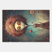 Feuille De Papier Cadeau Les Gardiens de la Cosmétique Découpage de l'Imagi (Devant 3)