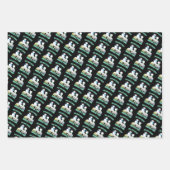 Feuille De Papier Cadeau Les grands frères sont la neige beaucoup de plaisi (Devant 3)