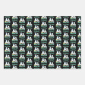 Feuille De Papier Cadeau Les grands frères sont la neige beaucoup de plaisi (Devant 2)