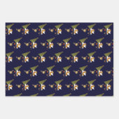 Feuille De Papier Cadeau Les Jours de Noël (Devant 3)