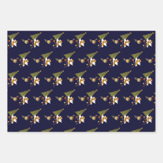 Feuille De Papier Cadeau Les Jours de Noël