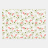 Feuille De Papier Cadeau Les marguerites de Ladybug (Devant 2)