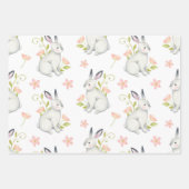 Feuille De Papier Cadeau Les mignons animaux en bois (Devant 3)