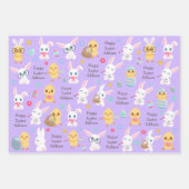 Feuille De Papier Cadeau Les Nuits de Pâques (Devant 3)