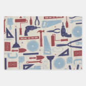 Feuille De Papier Cadeau Les outils de papa (Devant)