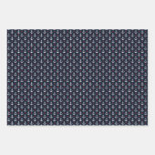 Feuille De Papier Cadeau Les Patters de Hearts et Anchor (Devant 3)