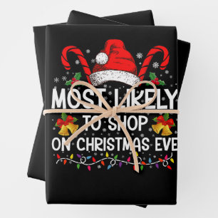 Feuille De Papier Cadeau Les Plus Susceptibles D'Acheter Le Soir De Noël No