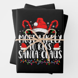 Feuille De Papier Cadeau Les Plus Susceptibles D'Embrasser La Famille De No