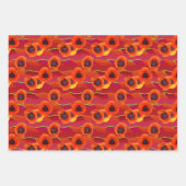 Feuille De Papier Cadeau Les Populations La Rendront Dorée (Devant)