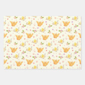 Feuille De Papier Cadeau Les pousses de Pâques (Devant 3)