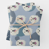 Feuille De Papier Cadeau Les Pyrénées (En situation)